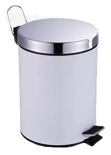 [DP.DB03W] CESTO A PEDAL BLANCO 3LTS