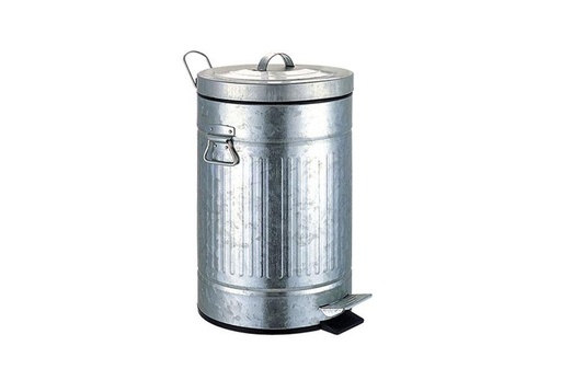 [DP.927984A] CESTO GALVANIZADO A PEDAL 3LTS
