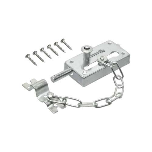 [BR.TP-115] CIERRE VIGILANTE CON CADENA Y PASADOR 110x45mm