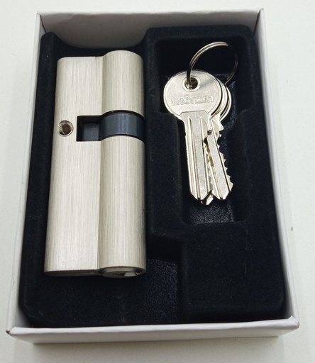 [BR.CY-4040] CILINDRO P/EUROPERFIL 40+40 LLAVE DENT