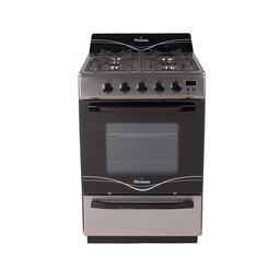 COCINA ACERO INOXIDABLE 4 HORNALLAS LINEA FULL TOPE DE GAMA