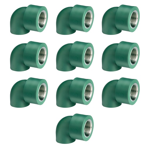 [ML.667] CODO FUSION R. METALICA HEMBRA 25mm X 1/2" PACK X 10u.