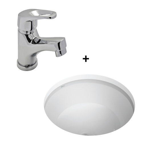 [ML.412] COMBO BACHA EMBUTIR DECA L.41 + MONOCOMANDO LINK LAVAT. 305411