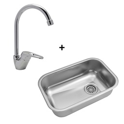 COMBO BACHA SIMPLE JOHNSON ZZ52/18 + MONOCOMANDO LINK PICO ALTO