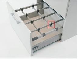 CONECTOR INTERMEDIO PLASTICO GRIS