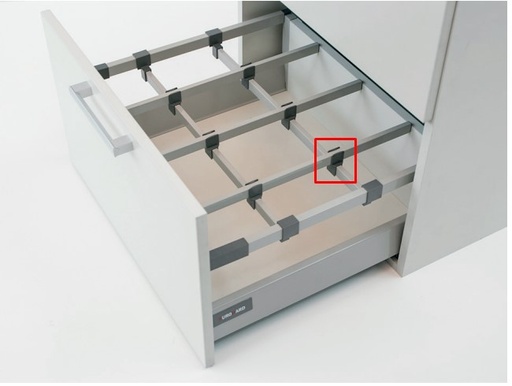 [EH.EHLDCIG] CONECTOR INTERMEDIO PLASTICO GRIS