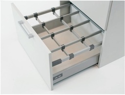 CONECTOR LATERAL PLASTICO GRIS
