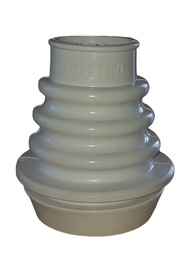 CONEXION FUELLE P/INODORO TIPO ESQUEL DE PVC CIRINO