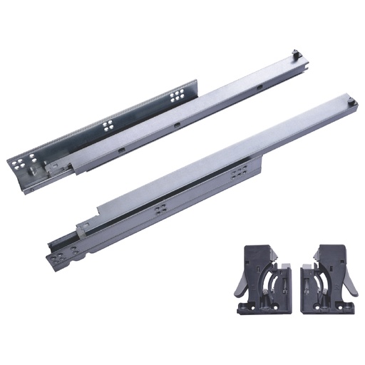 [EH.EHG0ET450] CORREDERA OCULTA 30kg C/CIERRE SUAV. 45 ZINC