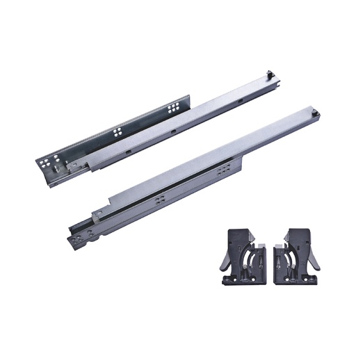 [EH.EHG0ET500] CORREDERA OCULTA 30kg C/CIERRE SUAV. 50 ZINC