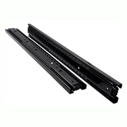 Correderas Telescópicas 60cm Grupo Euro Negro Para Cajón Modelo Gt4560n