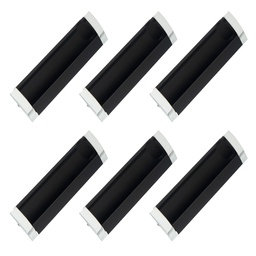 Manija Cubeta Negra Embutir Aluminio 160mm Muebles Bronzen Negro
