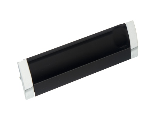 [BR.CUB-160-N] CUBETA NEGRA RECTANGULAR 160x36mm x1u.