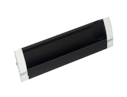 CUBETA NEGRA RECTANGULAR 96x36mm x1u.