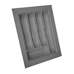 Cubiertero Cajon Termoformado 350 X 480 Mm Gris Gris