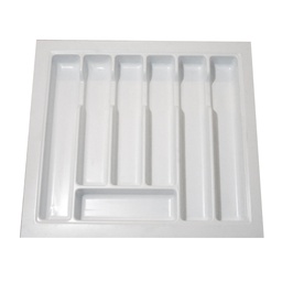 CUBIERTERO TERMOFORMADO 540 X 480 mm BLANCO x1u.