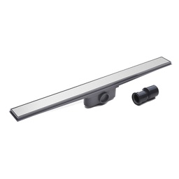 DESAGUE LINEAL RIO 600mm C/TAPA ACERO INOX. CLASICO MATE x1u.