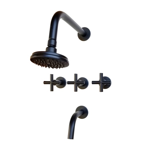 [AQ.48030] DUCHA C/TRANF. LAMY BLACK x1u.