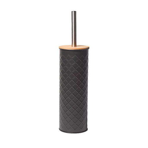 [DP.962354] ESCOBILLA P/INODORO  38x9,5CM REDONDO TEXT. NEGRO
