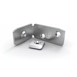 Escuadra Soporte Perfil Gola Grupo Euro Esgl Gris
