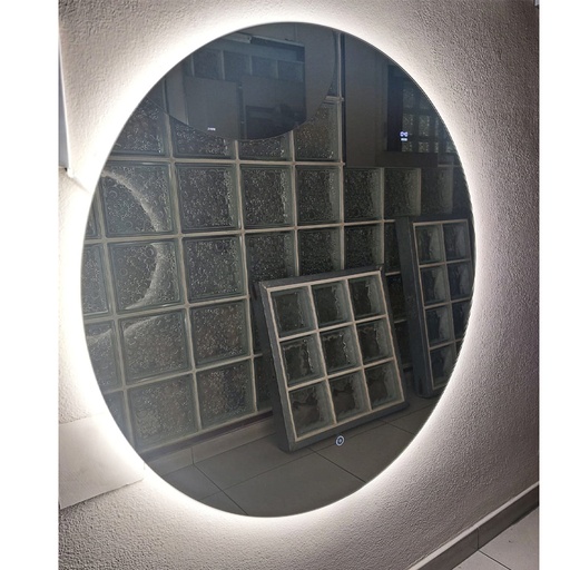 [VB.204] ESPEJO REDONDO TANGO Ø80 x 4,5 cm ILUMINACION LED