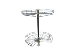 ESQUINERO GIRATORIO CON CORTE 700mm CROMO 1071/C