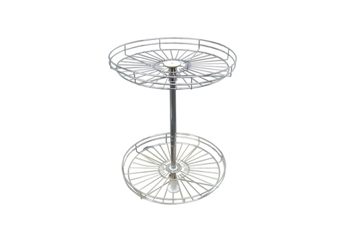 [FA.1050/C] ESQUINERO GIRATORIO SIN CORTE 500mm CROMO 1050/C