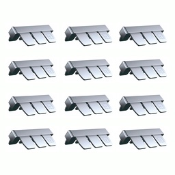 ESQUINERO MATE PARA PERFIL EM36 36mm PACK X 12u.