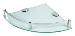 ESQUINERO VIDRIO CRISTAL 25*25 CM C/BORDE