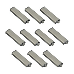EXPULSOR PUSH OPEN METALICO PACK X 10u.
