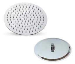 FLOR DE DUCHA CIRCULAR 10"" - DIAMETRO 250 MM - ACERO INOXIDAB