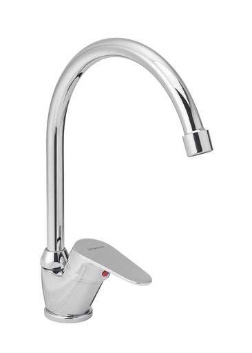 [PI.10614] GRIFERIA COCINA DOMANI MONOCOMANDO SOBREMESADA PICO ALTO