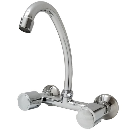 [AQ.12007] GRIFERIA COCINA PARED EXTERIOR HUILEN PICO J BICOMANDO