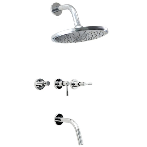 [AQ.14030] GRIFERIA DUCHA  C/TRANF. LEVER PLUS