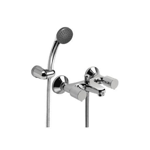 [PI.31008] GRIFERIA DUCHA EXTERIOR PIAZZA DOMANI CON TRANSFERENCIA FLOR