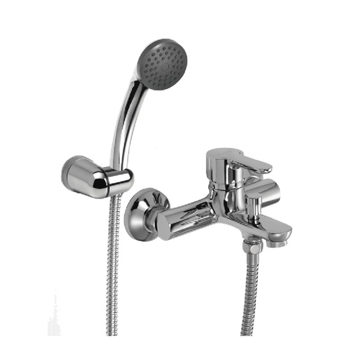 [PI.10008] GRIFERIA DUCHA MONOCOMANDO EXTERIOR PIAZZA EMBLEM BAÑO DUCHADOR