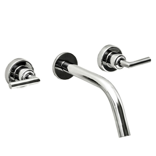 [AQ.9015] GRIFERIA LAVATORIO PARED AUKAN LEVER BICOMANDO