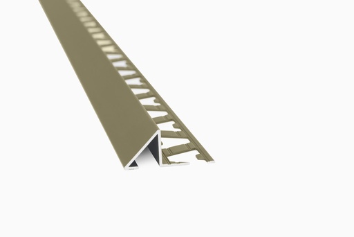 [AT.2855B] GUARDACANTO PRISMA 10mm x 2.5m ALUMINIO OLIVO