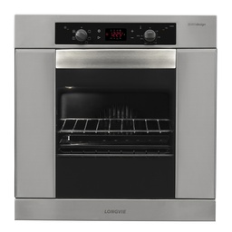 HORNO ELECTRICO LONGVIE 60X60 INOX. DISPLAY TOUCH 5 FUNC. x1u.