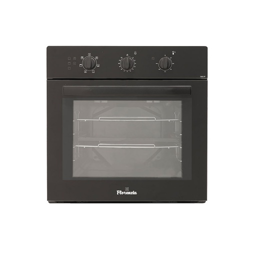 [MA.FLOR7857F] HORNO ELECTRICO NEGRO CON PERILLAS REGULACION ECO