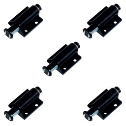 IMAN SIMPLE PUSH OPEN NEGRO CON BASE INTEGRADA PACK X 5u.