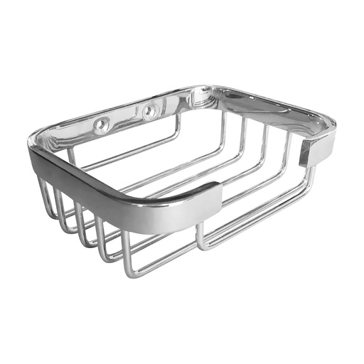 [OT.2000,1] JABONERA RECTA CHICA CROMO x1u.