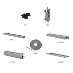 KIT PLAC. INT. "P/PLAC 18 mm" 2x2,6 ANOD NAT x1u.