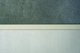 LISTELLO LUXOR 20mm x 2.45m ALUMINIO MARFIL TEXTURADO