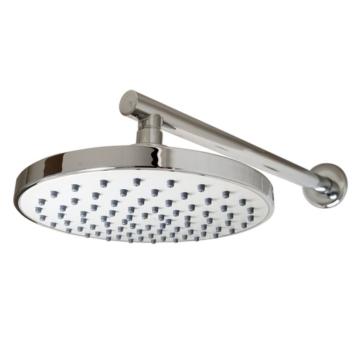 [AQ.LY611] LLUVIA REDONDA 200mm PARA DUCHA BRAZO RECTO ANTICALCAREA
