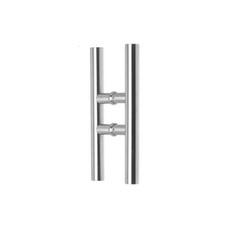MANIJON DOBLE ACERO INOXIDABLE Ø 32x600mm CENTRO 70mm
