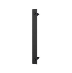 MANIJON GRANERO RECTANGULAR SIMPLE  NEGRO  400x40x6 mm