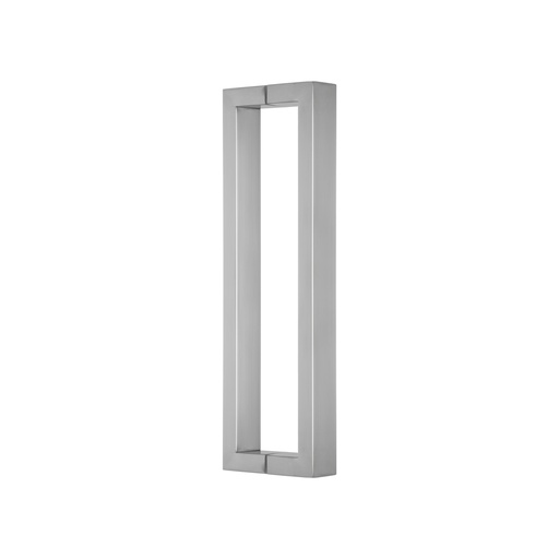 [BR.BRZ-8690] MANIJON RECTANGULAR DOBLE ACERO INOXIDABLE 40x20x900mm
