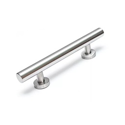 MANIJON RECTO RED.AC.INOX.32x350x1.2 mm.SIMPLE. HN