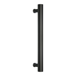 MANIJON SIMPLE ACERO INOXIDABLE NEGRO Ø 38x1000mm